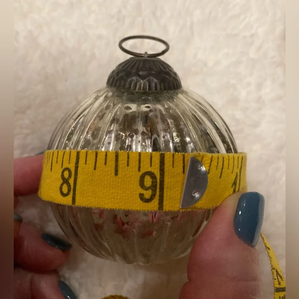 Restoration Hardware Mercury Glass Ornaments